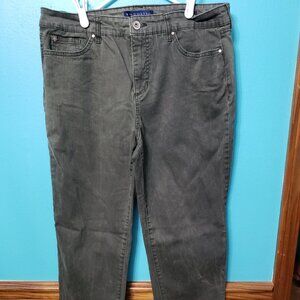 Bandolino Green (acid washed look) Mandie jean  women's size 16 Missy/Average